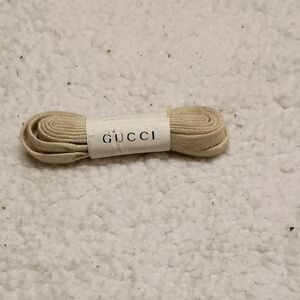 Gucci Cream Shoelaces